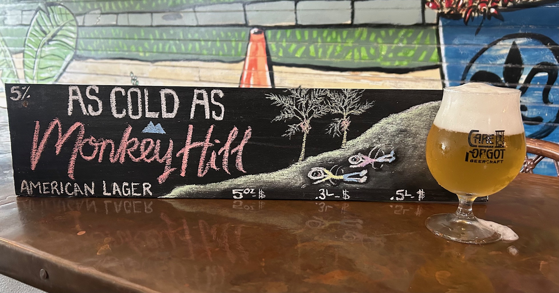 As Cold As Monkey Hill